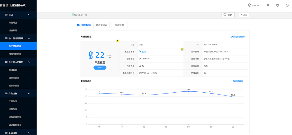 智能温控(热计量)管理系统